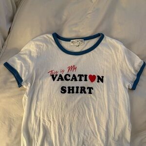 Wildfox Graphic T-shirt, Size Medium